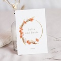 Hochzeitseinladungen Sommersonnenwende-Kranz