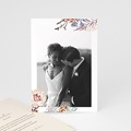 Dankeskarten Hochzeit Sanftheit von Blumen & Kraft