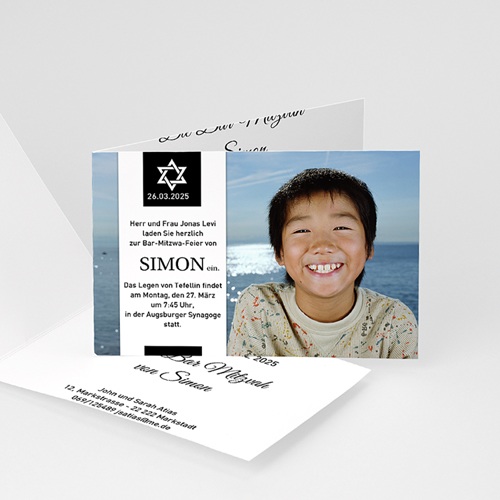 Bar Mitzwah Einladung - Einladung Bar Mitzvah 1 1172
