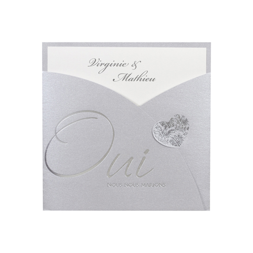 Hochzeitseinladungen traditionell - Umschlag 12645