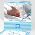 Einladungskarten Taufe für Jungen Louis