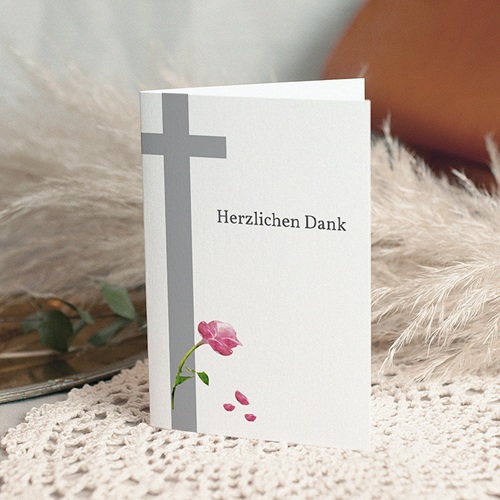 Trauer Danksagung christlich - Ave Maria - Ehrung 14865