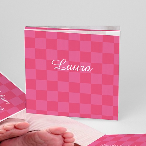 Archivieren - Karodesign rosa 16352
