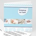 Einladungskarten Taufe für Mädchen Fotoreihe