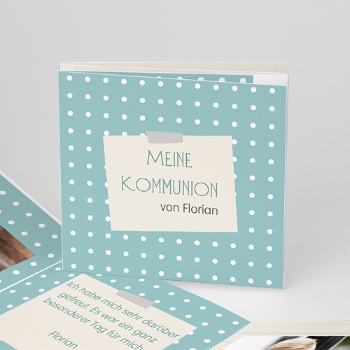 Dankeskarten Kommunion Mädchen - Besonderer Tag 21461