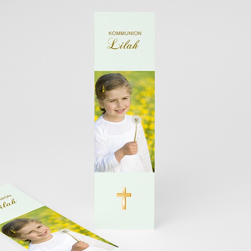Lesezeichen - Goldenes Kreuz 217