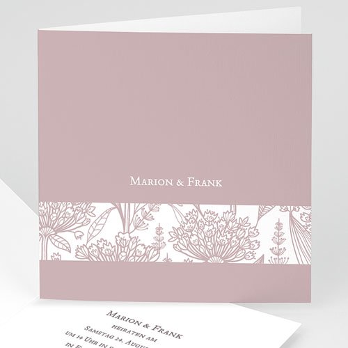 Hochzeitskarten Vintage - Nostalgischer flair 22089