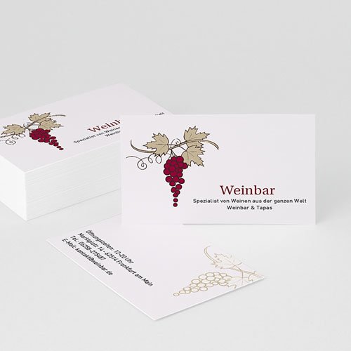 Visitenkarten - Weinbar 22784