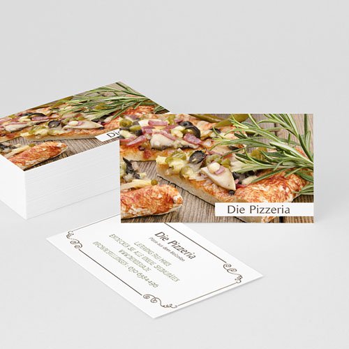 Visitenkarten - Pizza 22787