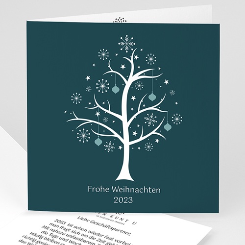 Weihnachtskarten - Sternenbaum 22820