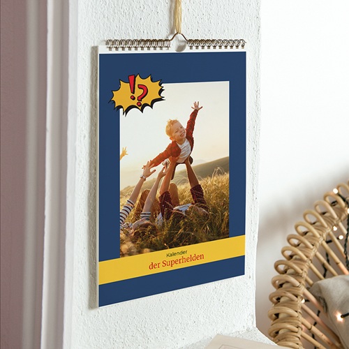 Wandkalender 2017 - Superhelden 23125
