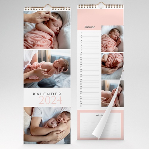Küchenkalender - Rosa 23202