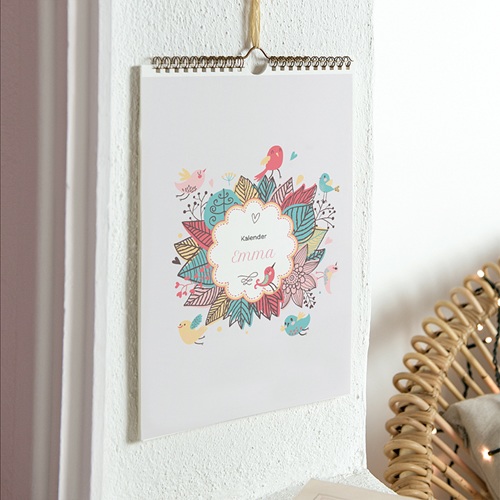 Wandkalender 2017 - Girly 23375