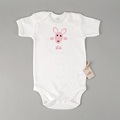 Personalisierte Baby Bodys Känguru Mädchen