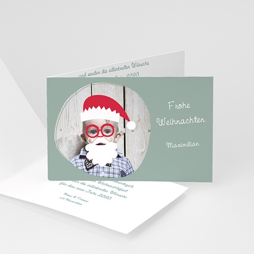 Weihnachtskarten - Verkleidung 23585