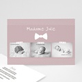 Vintage Geburtskarten Madame Baby