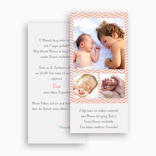 Geburtskarten selbst gestalten Grosser Bruder Carteland.de