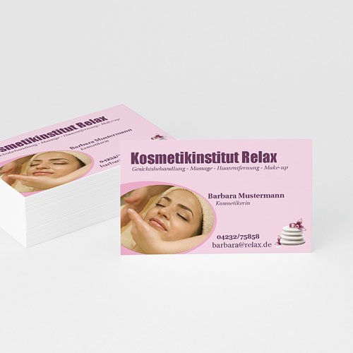 Visitenkarten - Kosmetikerin 2370