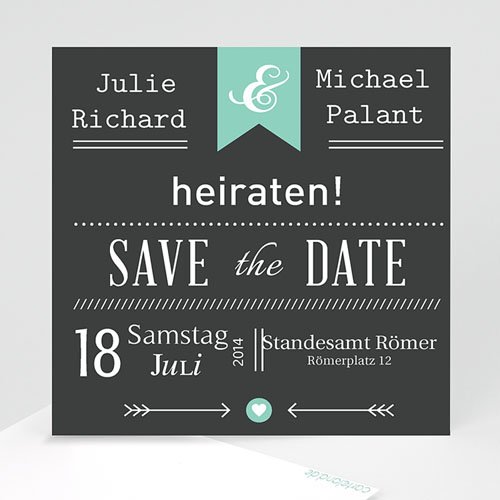 Save The Date - Vintage Kreide 23772