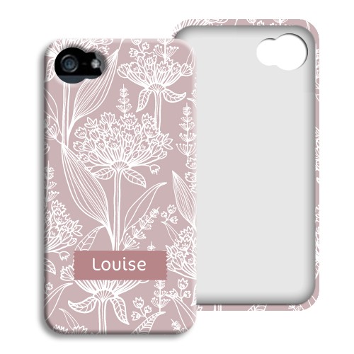 iPhone Cover NEU - Pastell mit Blumenmotiv 23833