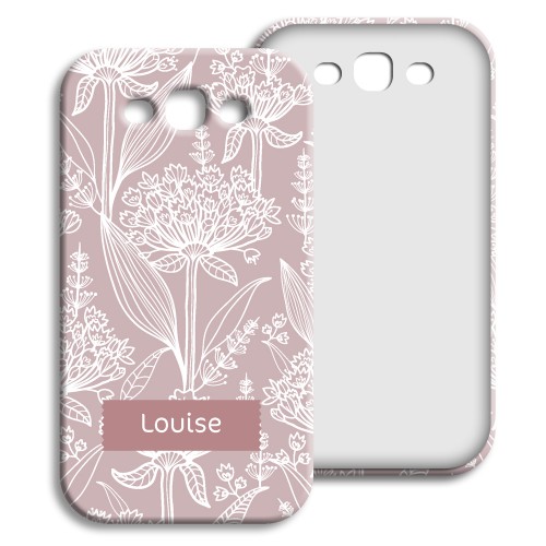 Case Samsung Galaxy S3 - Pastell mit Blumenmotiv 23839
