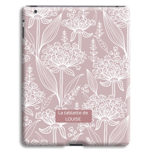 Case iPad 2 - Pastell mit Blumenmotiv 23845