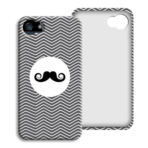 iPhone Cover NEU - Monsieur schwarz-weiss 23848