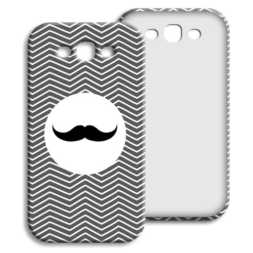 Case Samsung Galaxy S3 - Monsieur schwarz-weiss 23854
