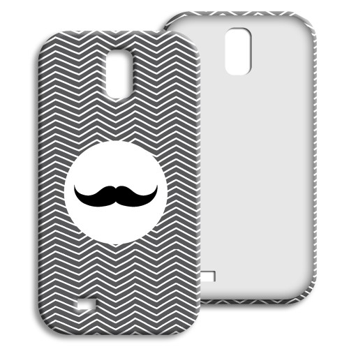 Case Samsung Galaxy S4 - Monsieur schwarz-weiss 23857