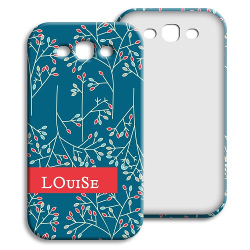 Case Samsung Galaxy S3 - Weihnachtsblumen 23869