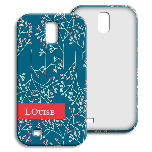 Case Samsung Galaxy S4 - Weihnachtsblumen 23872