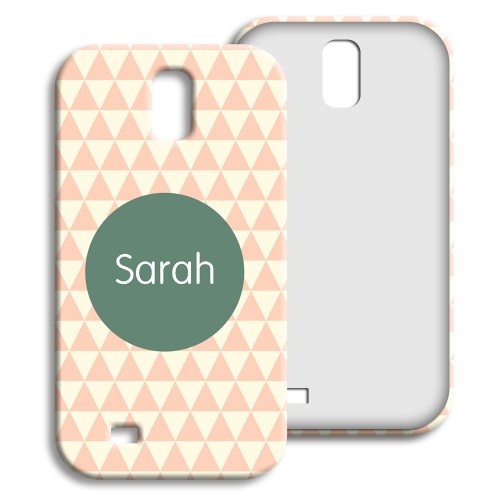 Case Samsung Galaxy S4 - Zickzackmuster rosa 23957