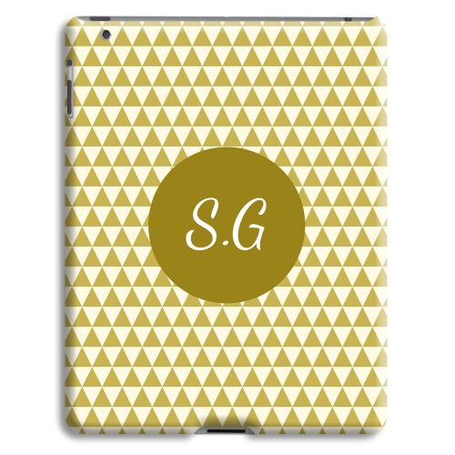Case iPad 2 - Lindgrünes Muster 23987