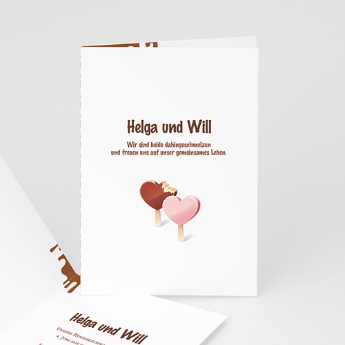 Hochzeitseinladungen modern - Olympia 24058