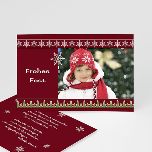 Weihnachtskarten - Weihnachtlich 2608