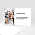 Weltlich Dankeskarten Trauer Rose