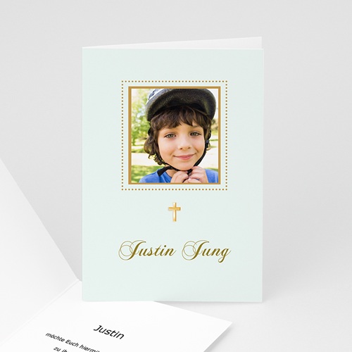 Einladungskarten Kommunion Jungen - Biblisch 3424