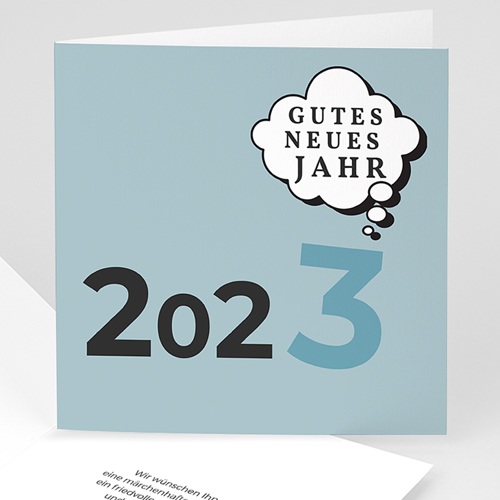 Weihnachtskarten - Sprechblase 35098