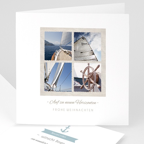 Weihnachtskarten - Segel los 35491
