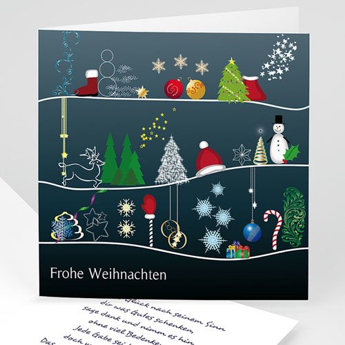 Weihnachtskarten - Erlesene Grüsse 3640