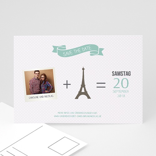 Save The Date - Paris Eifelturm 36563