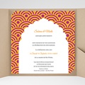 Hochzeitskarten Quadratisch Marrakech