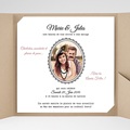 Hochzeitskarten Quadratisch Die