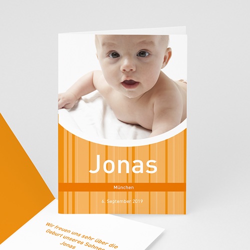 Babykarten für Jungen - Orange 3864
