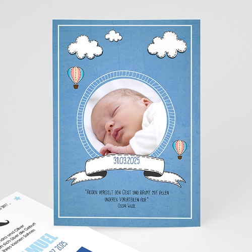 Babykarten für Jungen - Ballonfahrt 40331