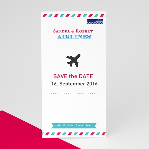 Save The Date - Airlines 41391