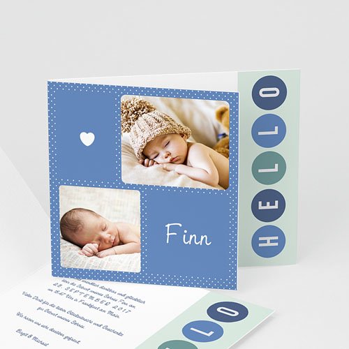 Babykarten für Jungen - It's a boy 42724