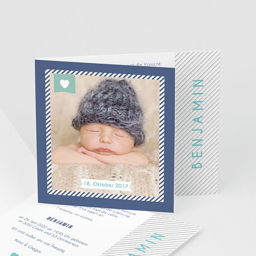 Babykarten für Jungen - Ich bin da! 42726