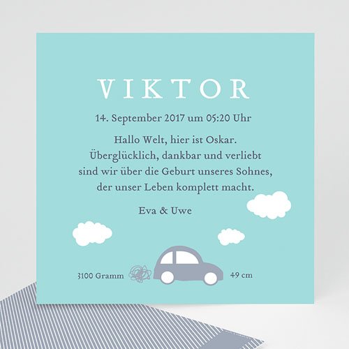Babykarten für Jungen - Car 42810