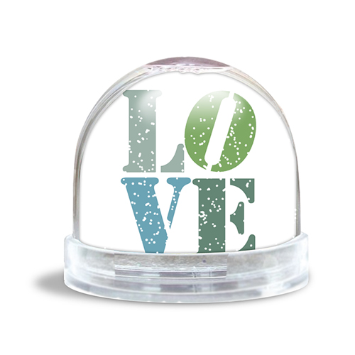 Glitzerkugel - Vintage Love 42945